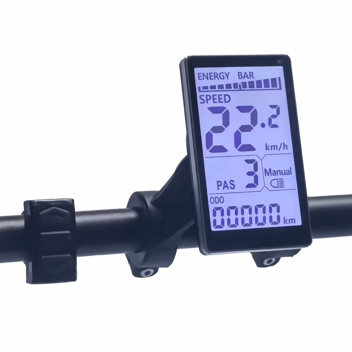 Kompatibel med 24V, 36V och 48V batterier för M5-displaykitet 500W–1000W