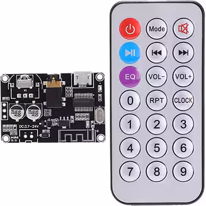 Fjärrkontroll till XY-WRBT Bluetooth-modul – knappfunktioner