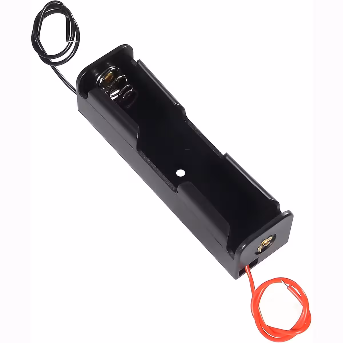 Plastlåda för 18650-batteri med en plats