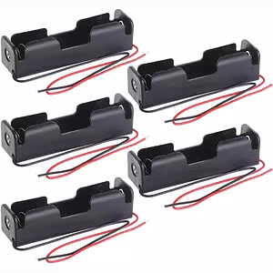 Seriekoppling av 18650 batterihållare