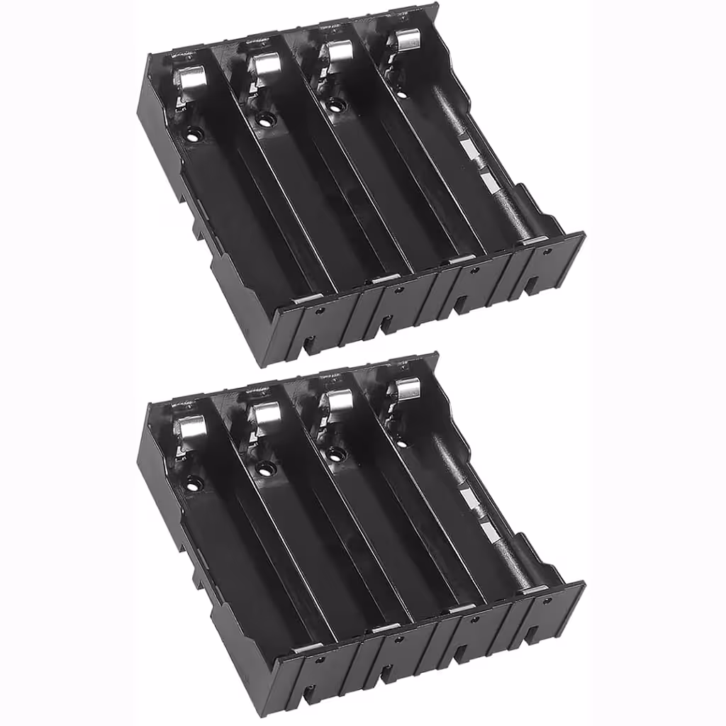 Parallellkoppling av 4-plats batterihållare