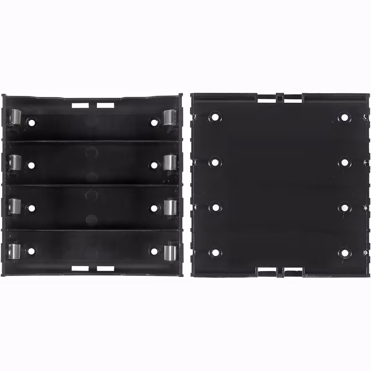 Seriekoppling av 4-plats batterihållare